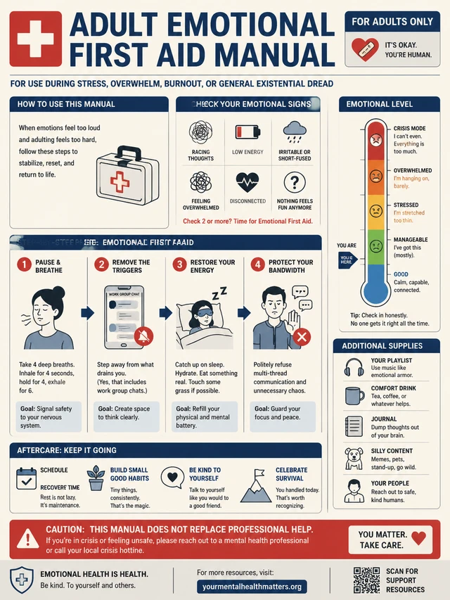 Emotional First Aid Poster