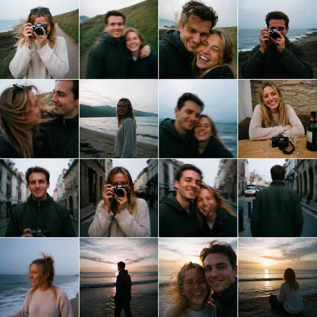Couple Photo Grid
