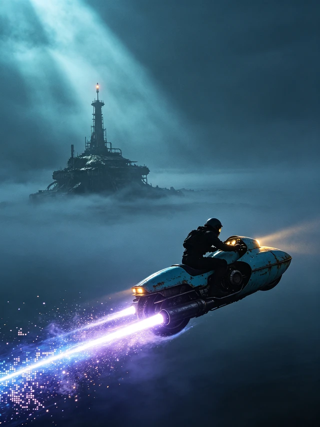 Retro Futuristic Speeder
