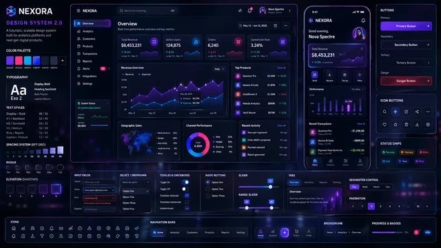 Cyberpunk UI Design