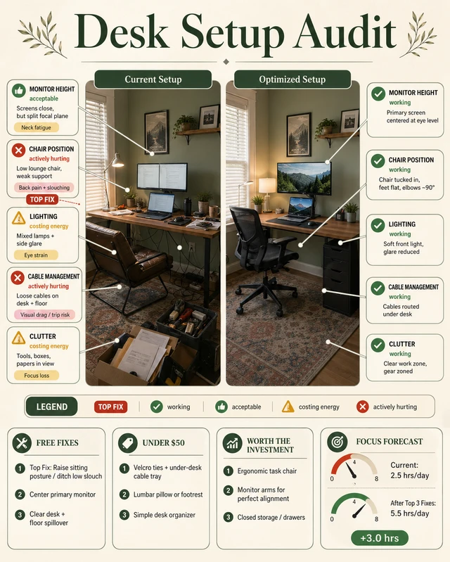 Desk Setup Audit