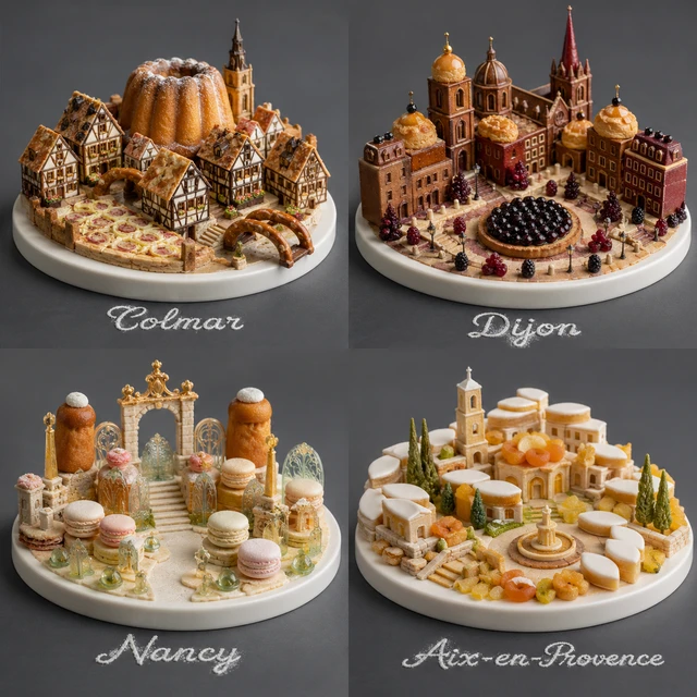Miniature Food Cities