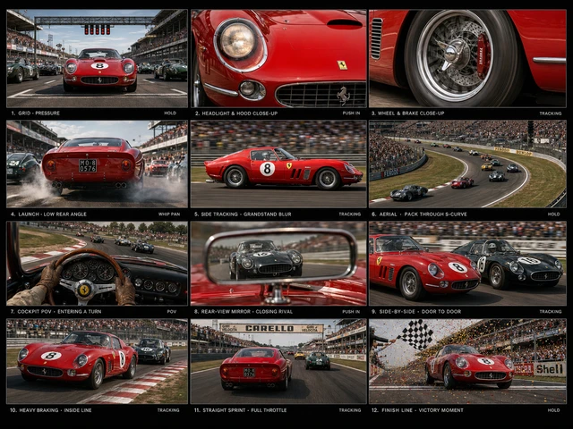 Ferrari Racing Storyboard