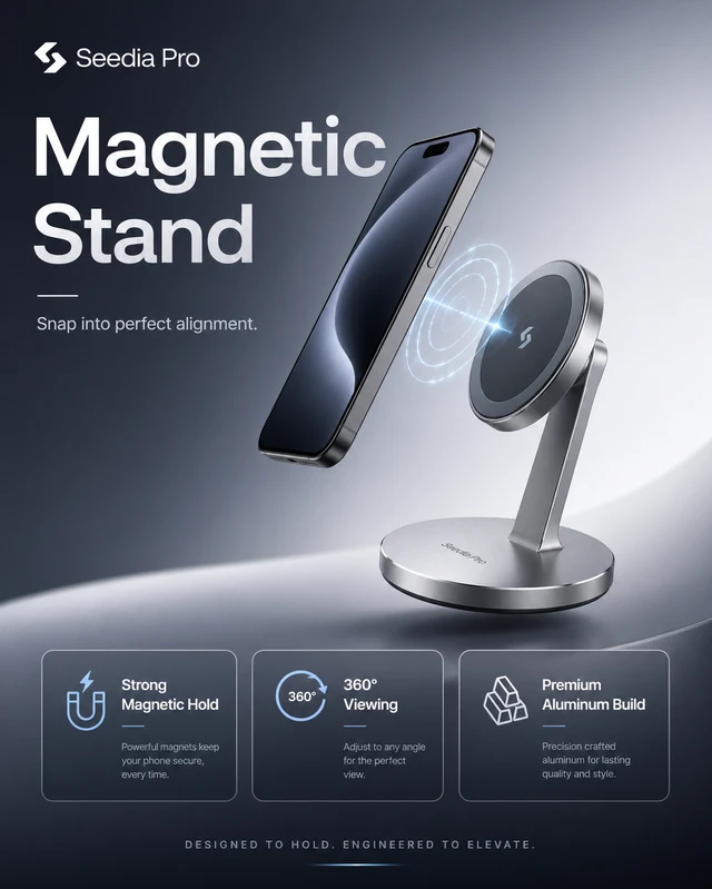 Magnetic Stand Render