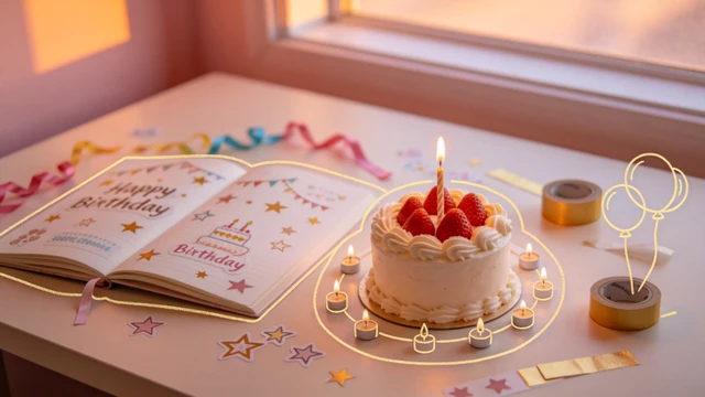 Birthday Cake Journal