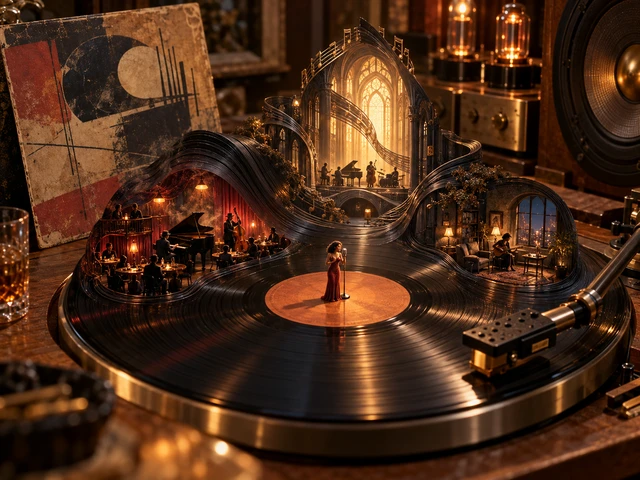 Surreal Vinyl Soundscape