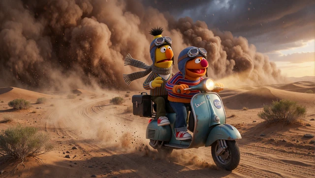 Bert And Ernie Escape