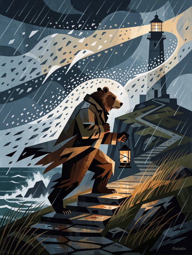 Bear Lighthouse Keeper