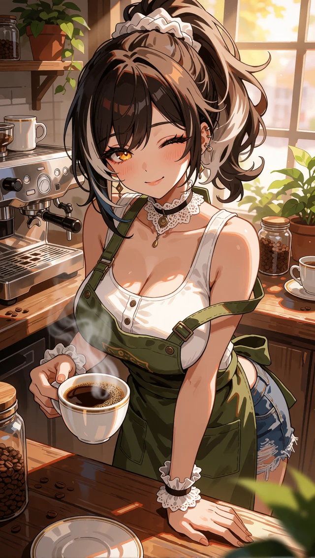 Anime Cafe Barista