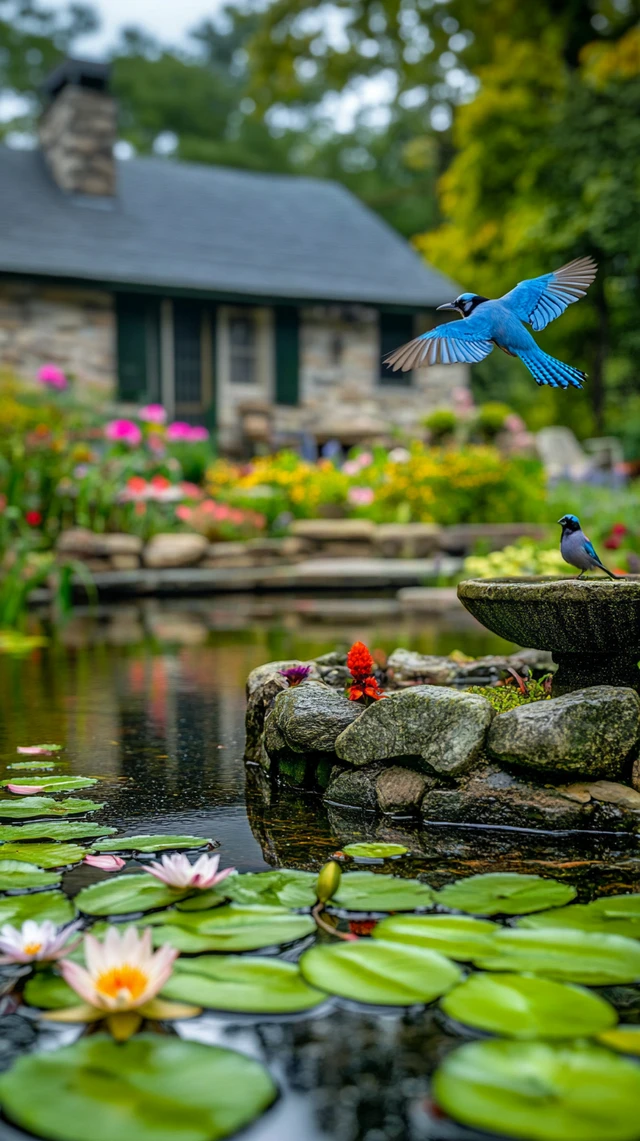 Blue Jay Cottage Garden