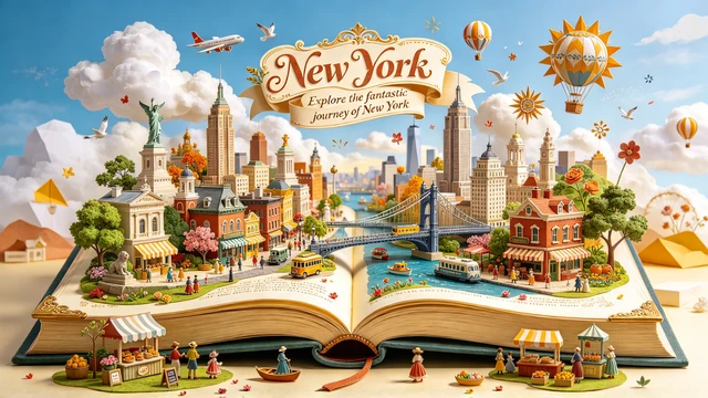 New York Pop-Up Book
