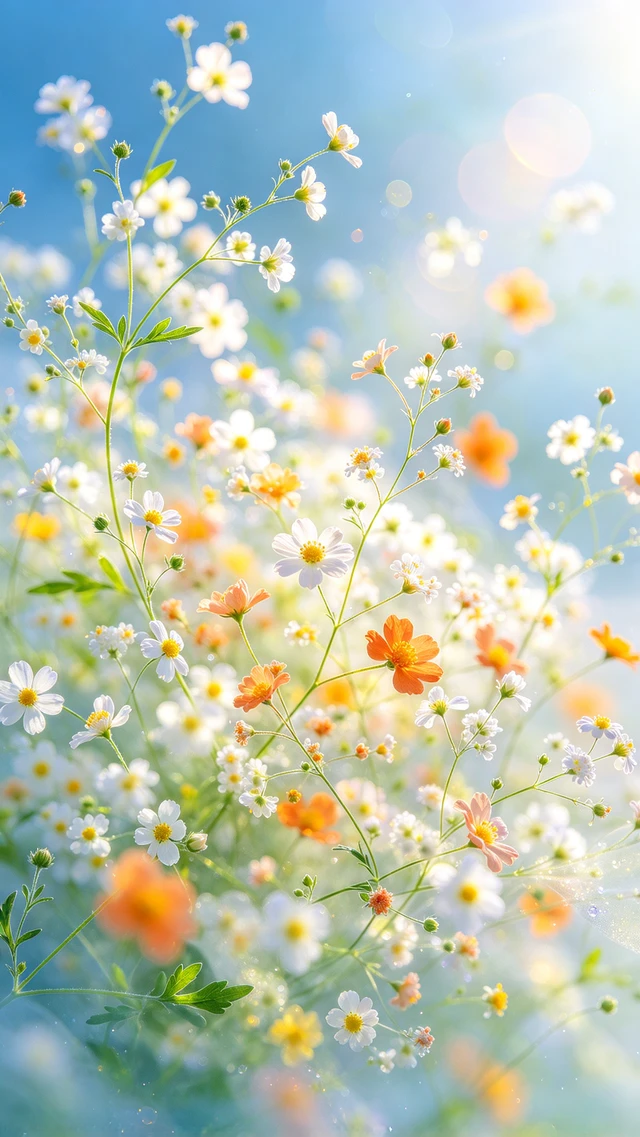 Dreamy Wildflower Macro