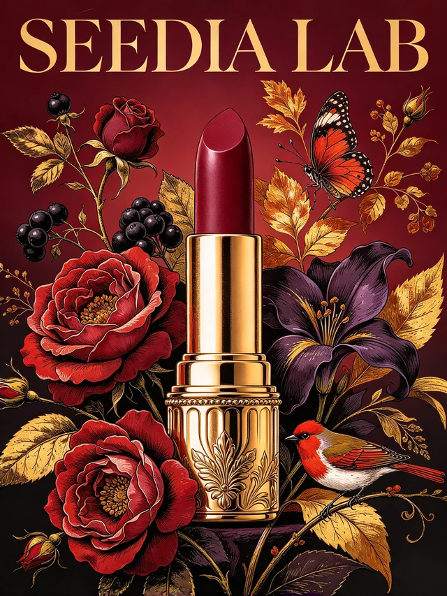 Vintage Lipstick Poster