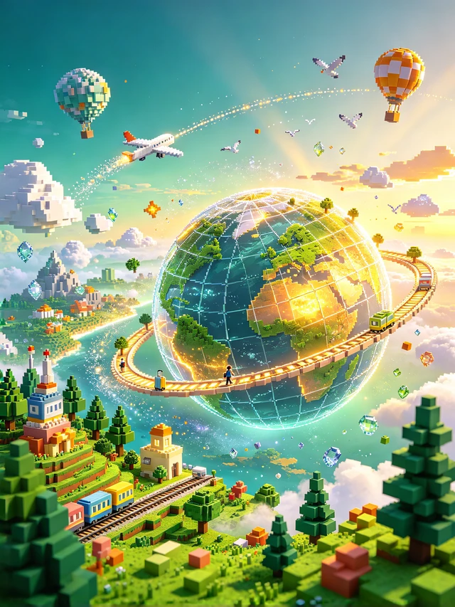 Voxel Ecosystem Planet