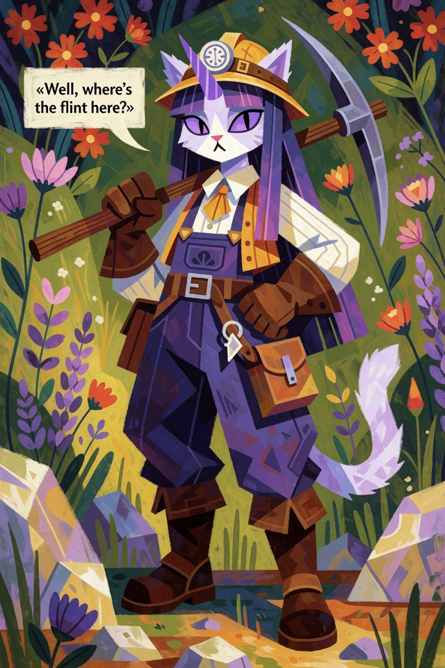 Unicorn Cat Miner