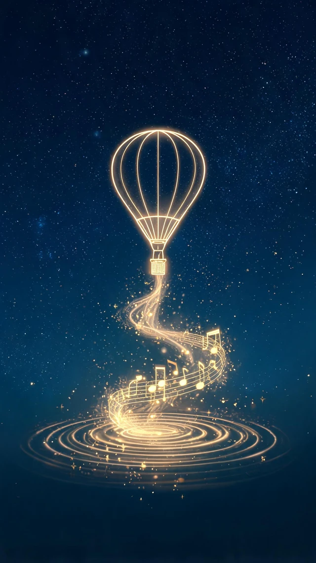 Glowing Musical Balloon
