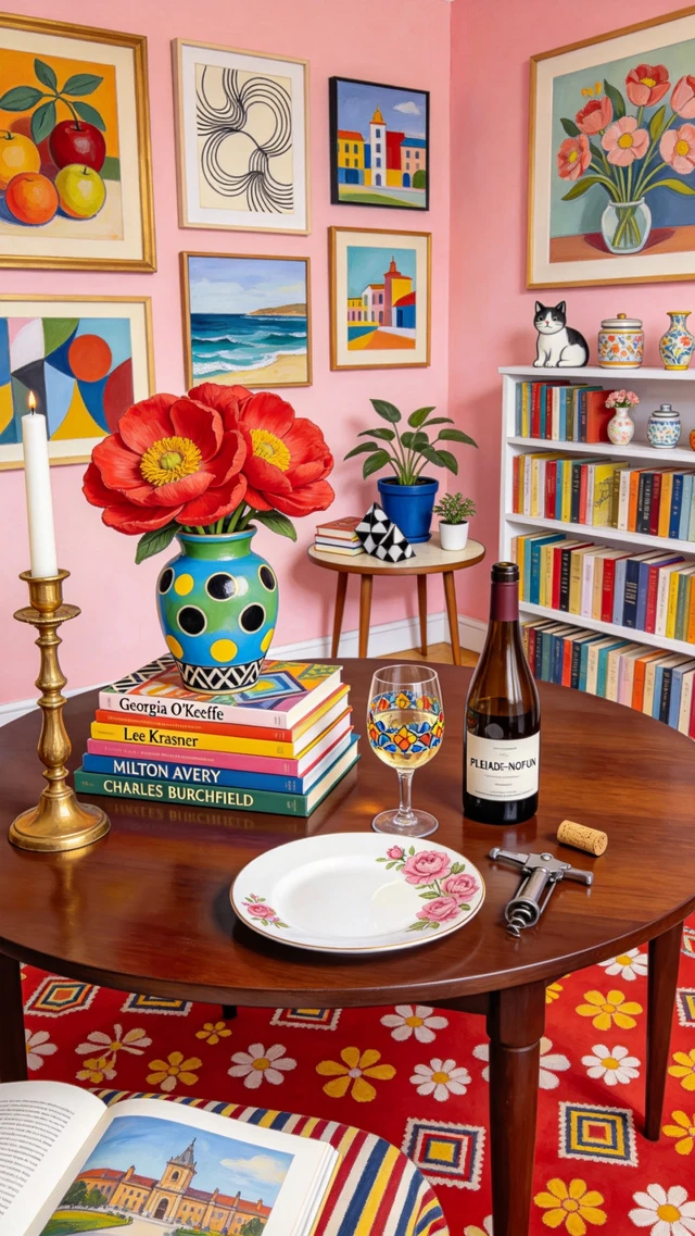 Maximalist Artistic Interior