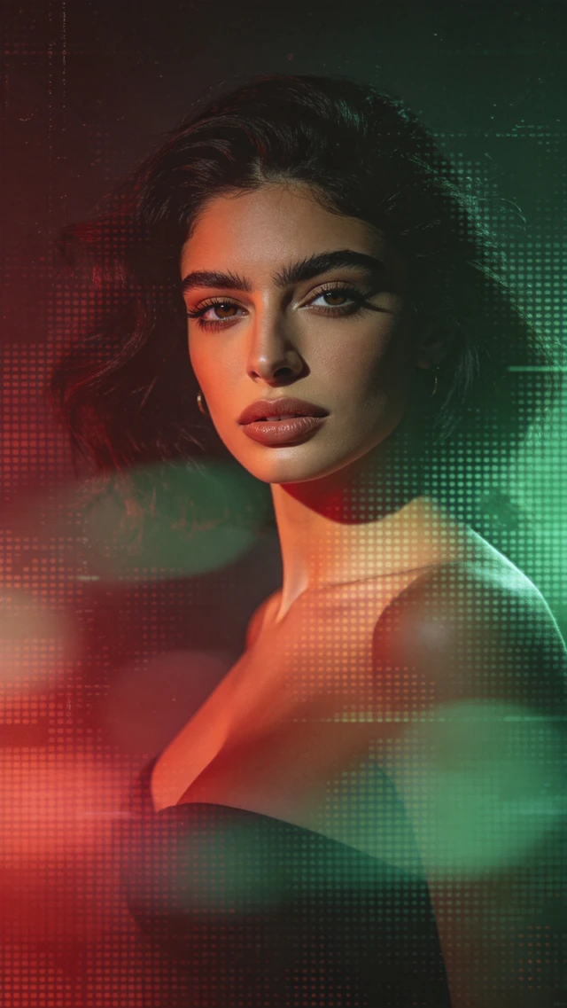 Vintage Fashion Portrait