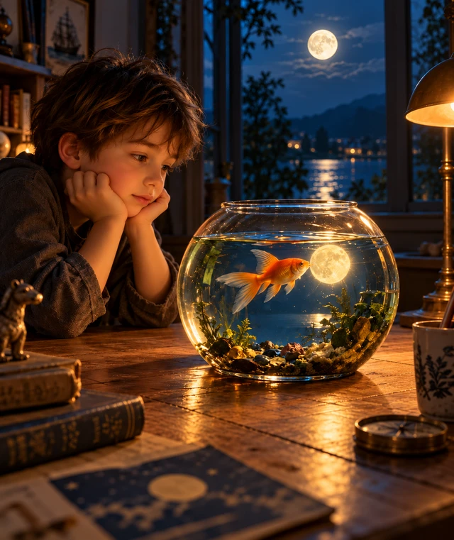 Moon In The Fishbowl