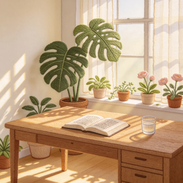 Sunny Study Room