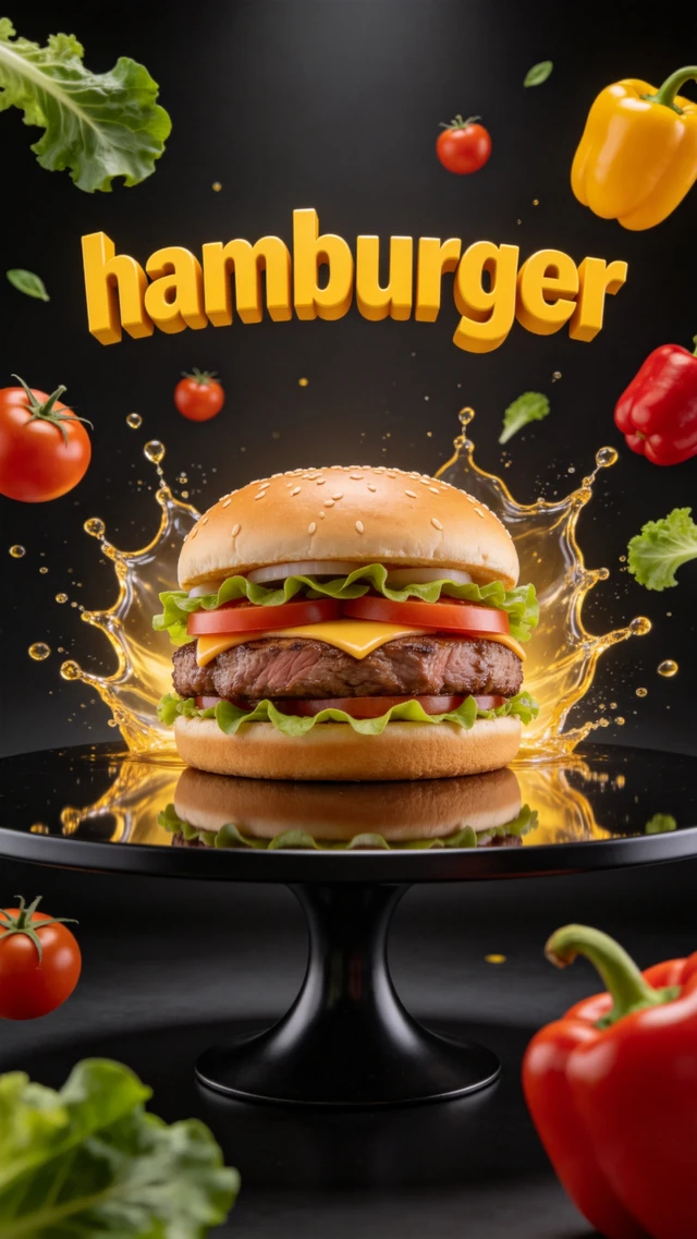 Gourmet Burger Poster