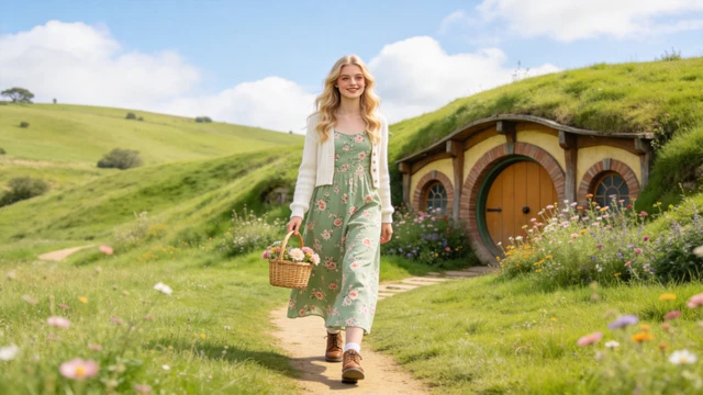 Hobbiton Fashion Portrait