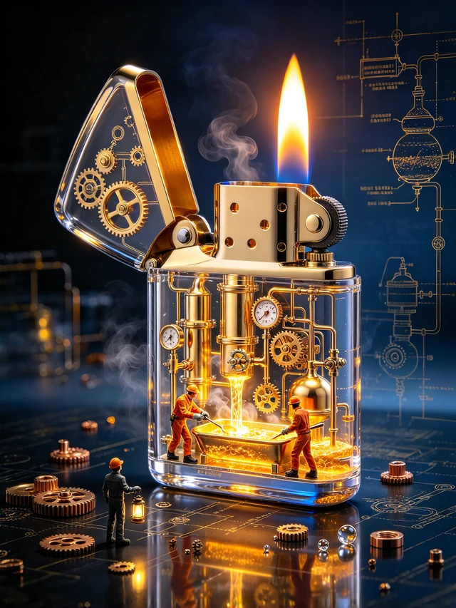 Miniature Refinery Lighter