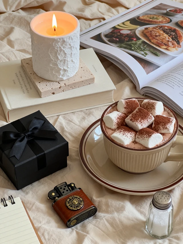 Cozy Tabletop Still Life
