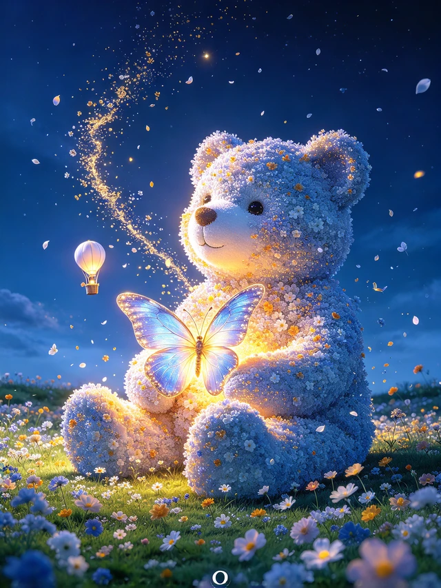 Giant Flower Bear