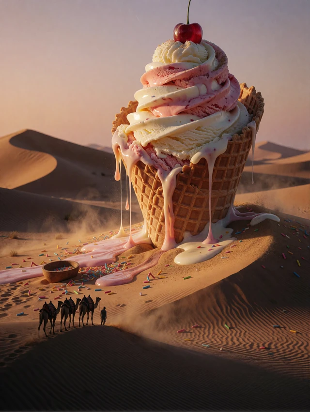 Colossal Desert Ice Cream