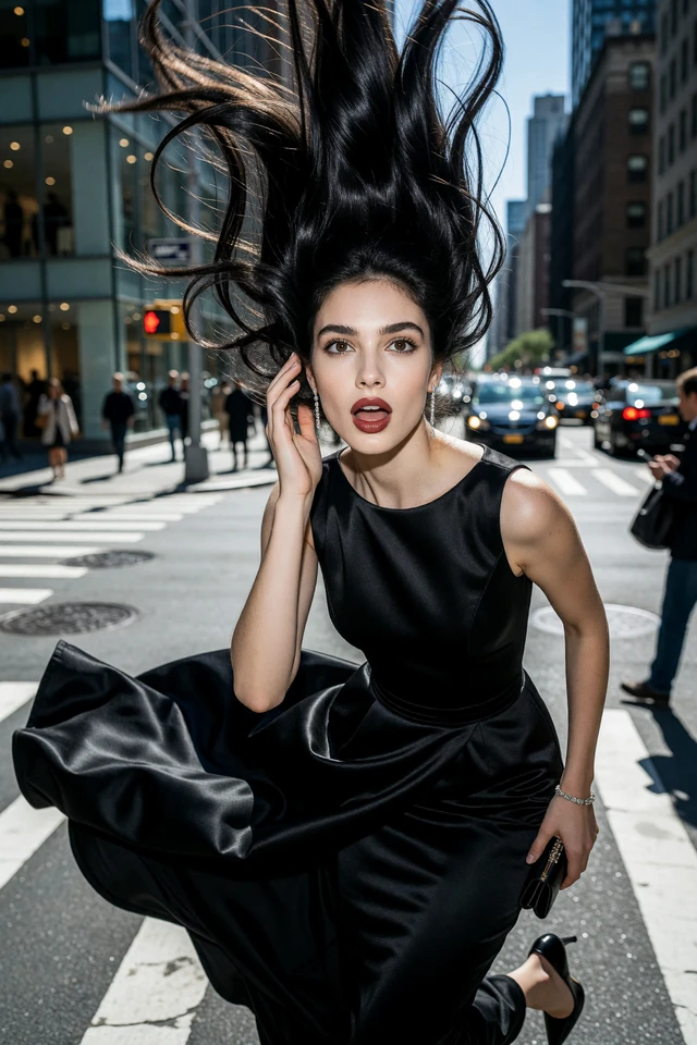 Windblown Fashion Editorial